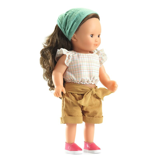 Djeco - Lovely Josephine Brunette Hair Doll 32cm