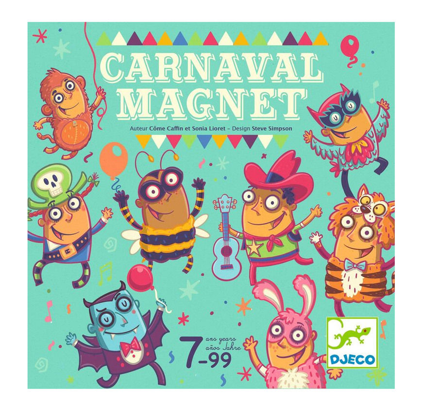 Djeco - Carnival Magnet Tactical Game