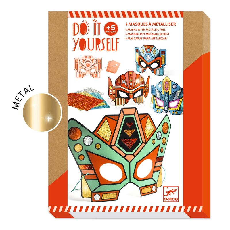 Djeco - Do It Yourself Super Robot Masks