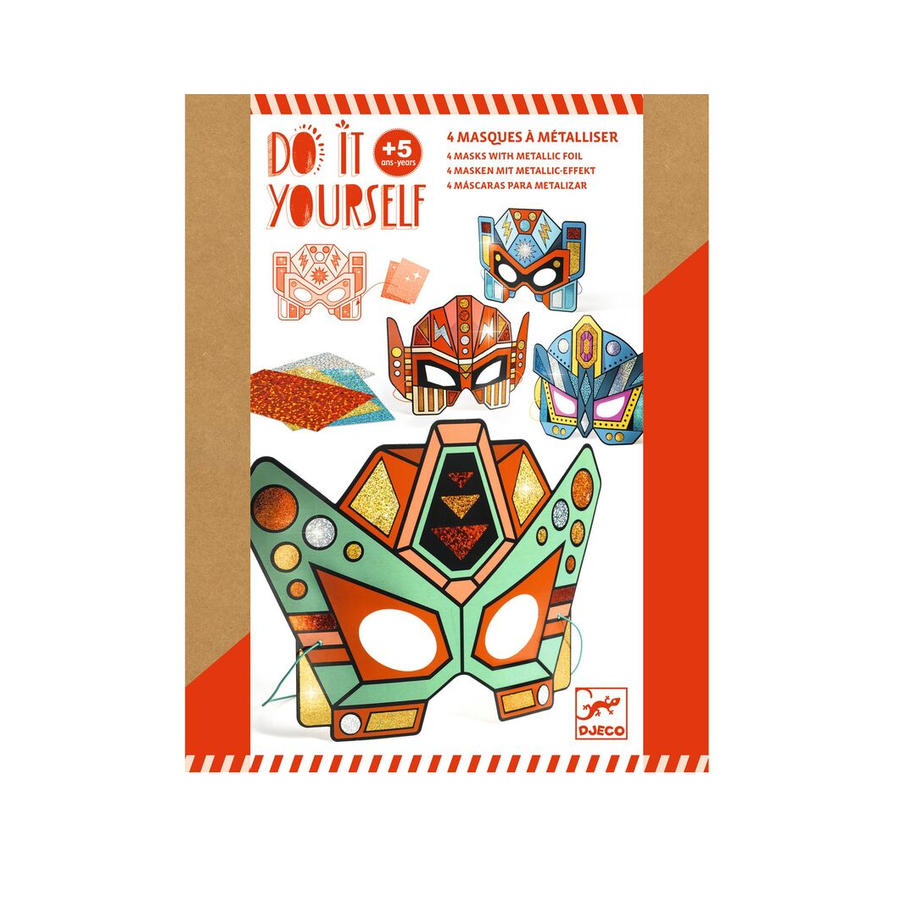 Djeco - Do It Yourself Super Robot Masks