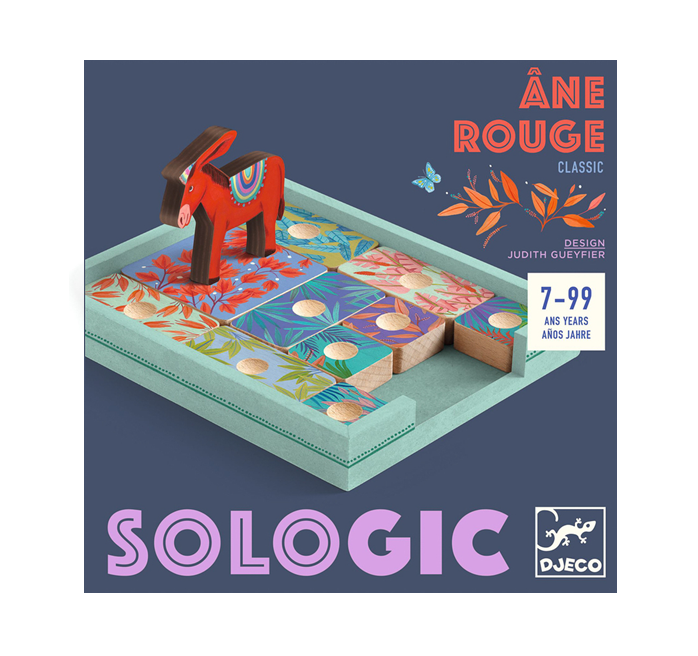 Djeco - Red Donkey Logic Game