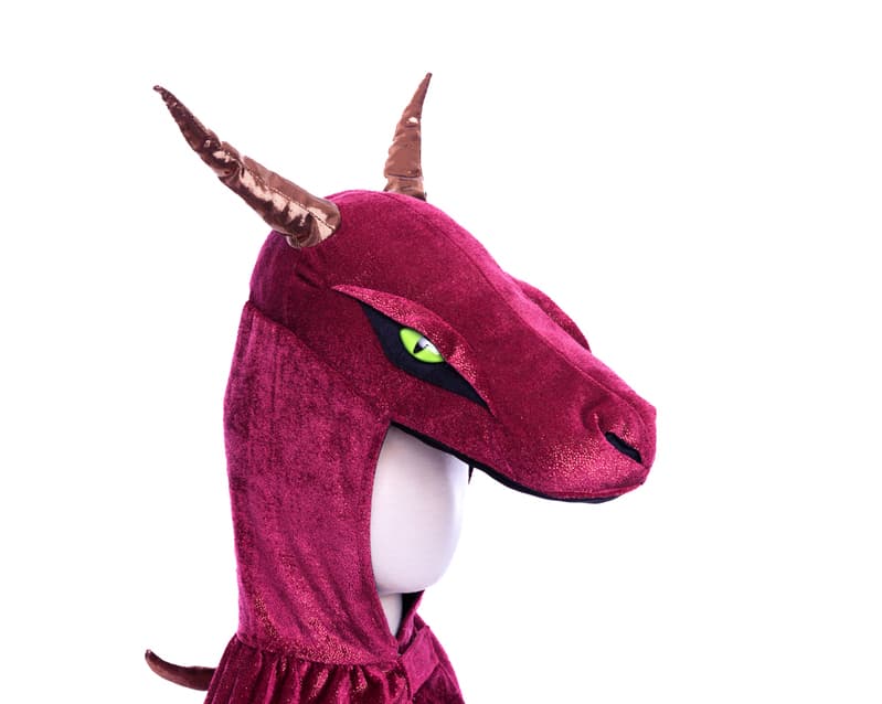 Great Pretenders Burgundy and Copper Starry Night Dragon Cape