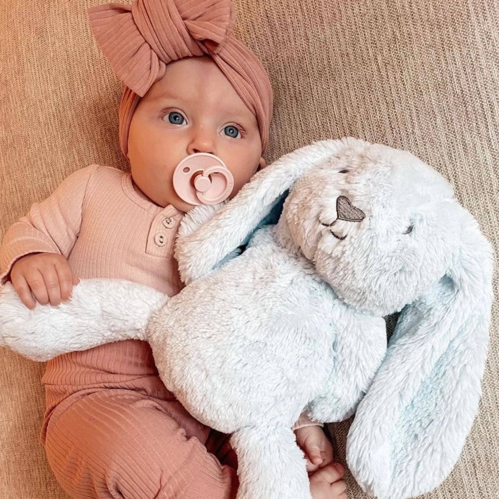 OB Australia - Baxter Blue Bunny Soft Toy 34cm