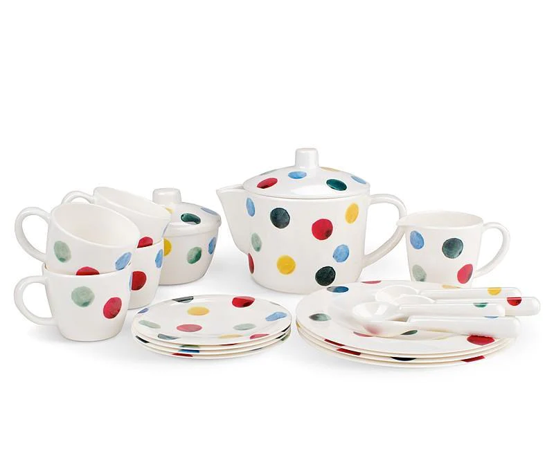 Childrens Melamine Tea Set Emma Bridgewater Dot House · Little Sprout