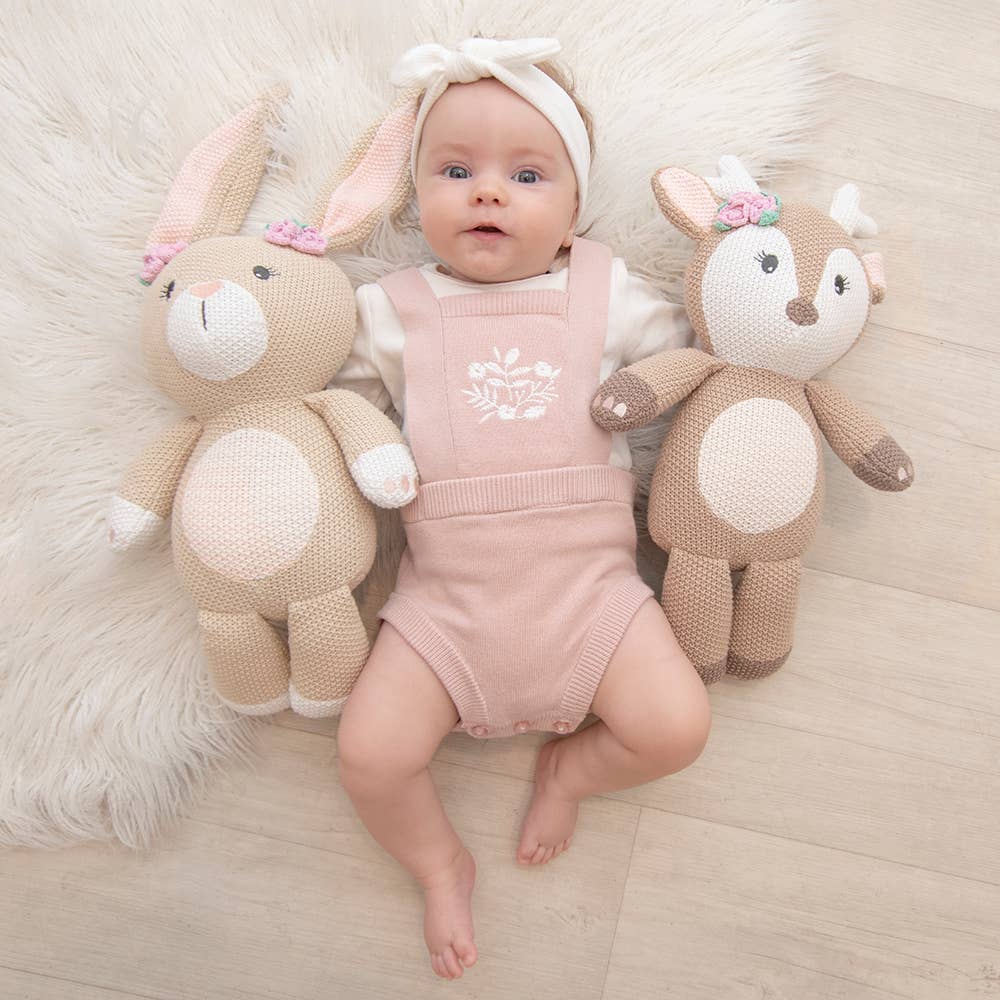 Living Textiles - Amelia the Bunny Knitted Toy