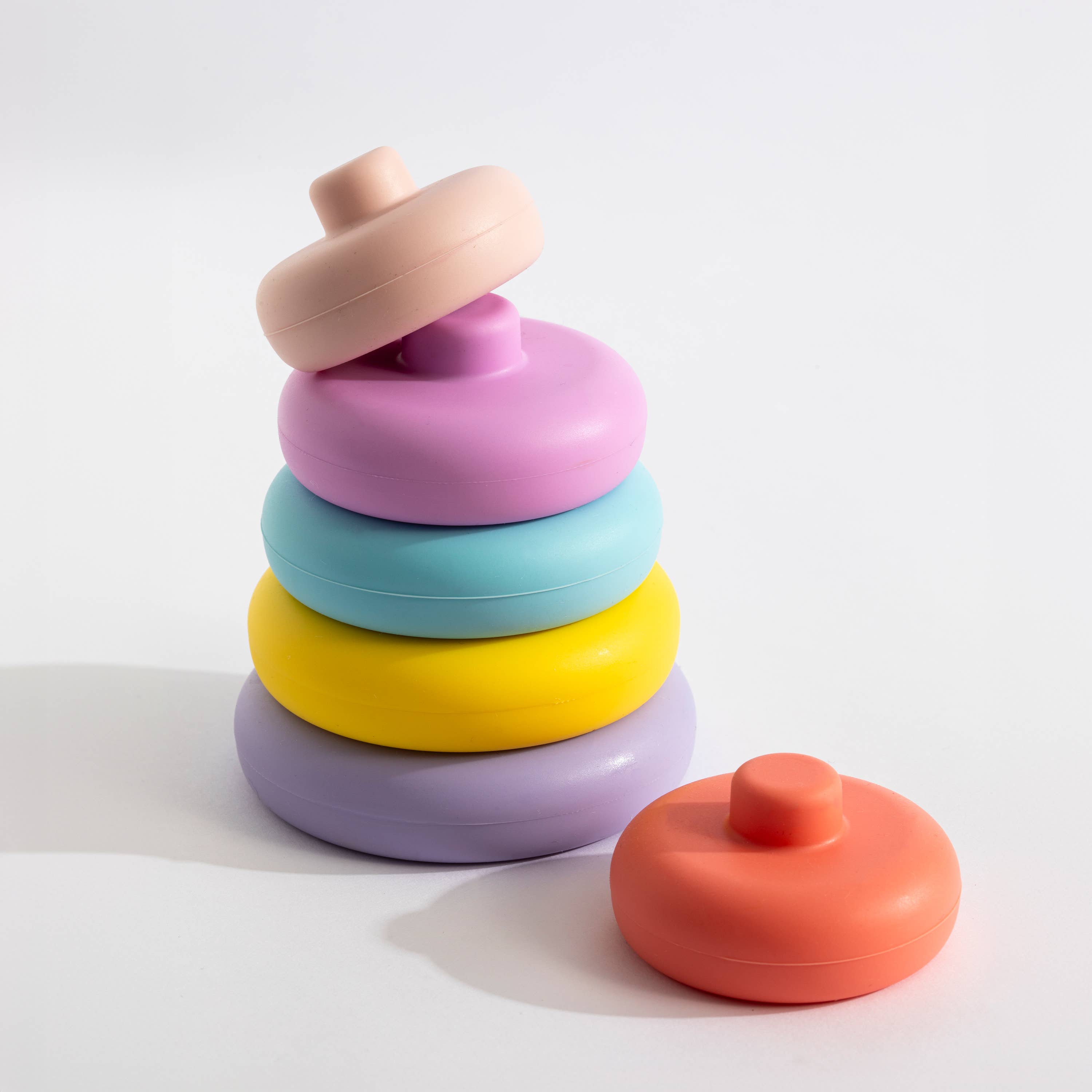 Playground - Silicone Stacking Tower Ring - Sorbet