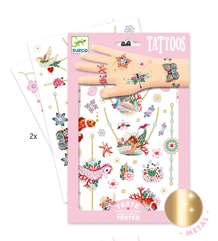 Djeco Tattoos Fionas Jewels