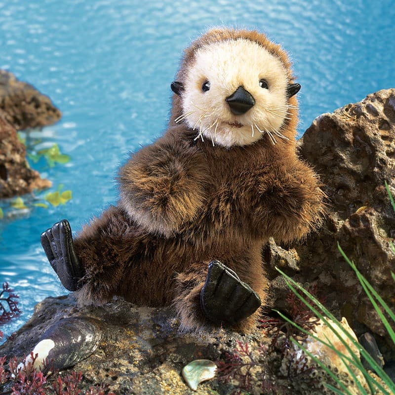 Folkmanis Baby Sea Otter Puppet 