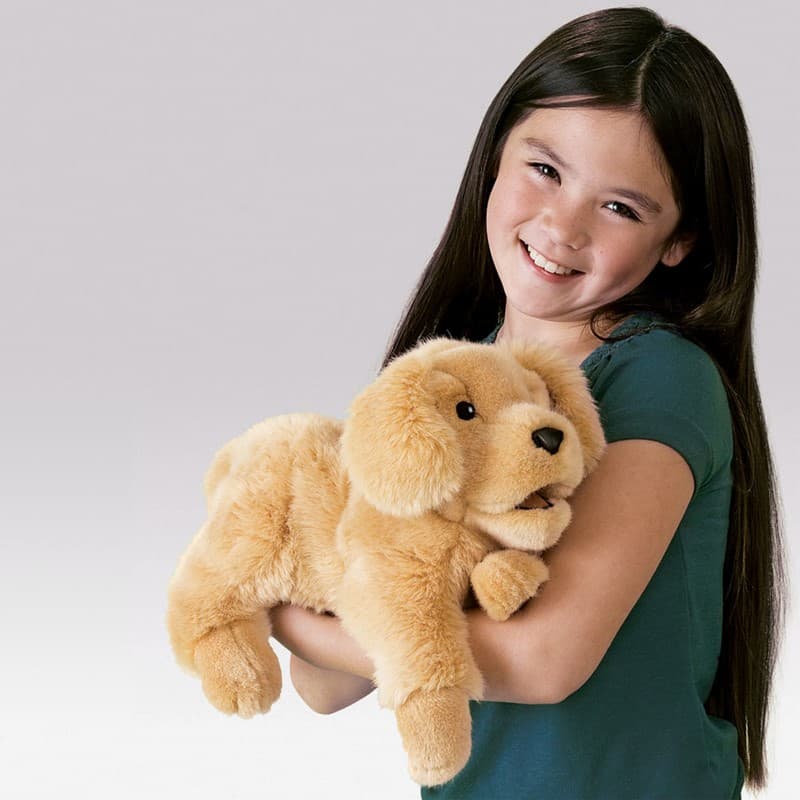 Folkmanis - Golden Retriever Puppet