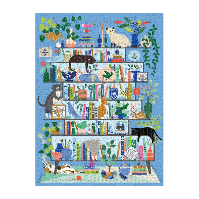 Galison - Purrfect Nook 1000 Pc Puzzle