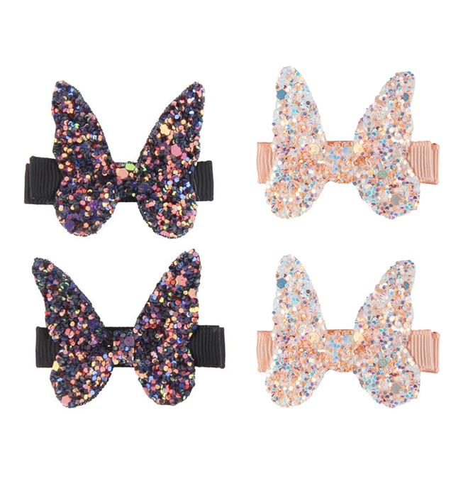 Great Pretenders - Boutique Glitter Butterfly Hair Clip