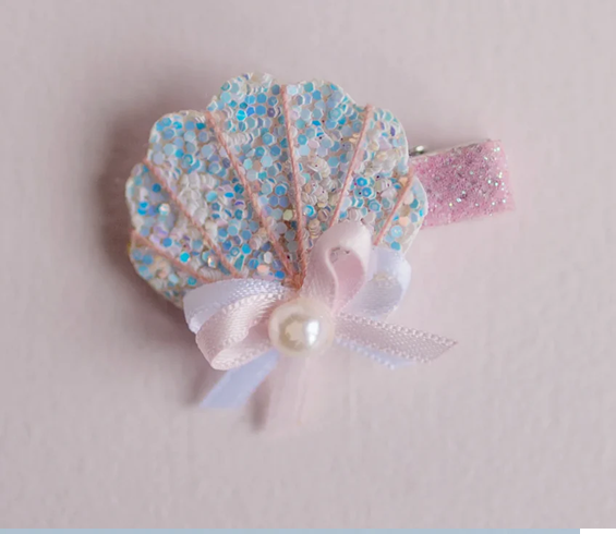 Great Pretenders - Boutique Sparkle Shell Hair Clip