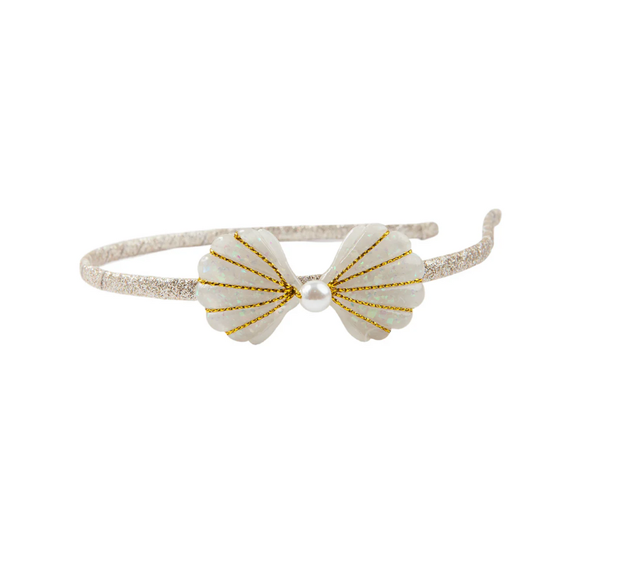 Great Pretenders - Boutique Golden Mermaid Shell Headband
