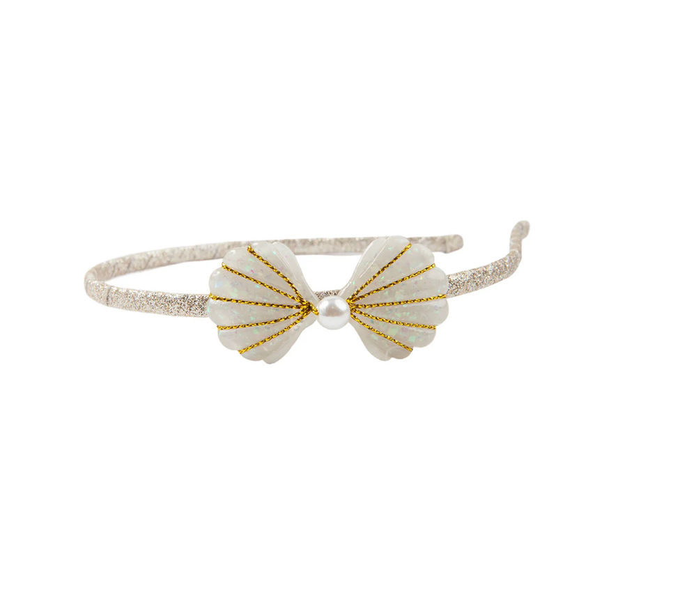 Great Pretenders - Boutique Golden Mermaid Shell Headband