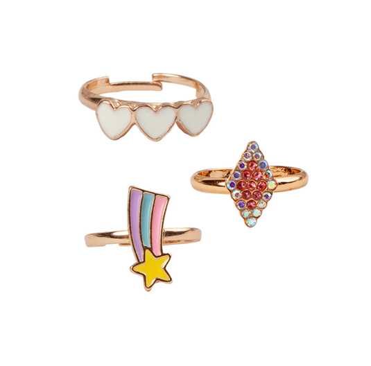 Great Pretenders - Boutique Heart Star Rings