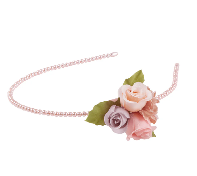 Great Pretenders - Boutique Pearls and Twirls Headband