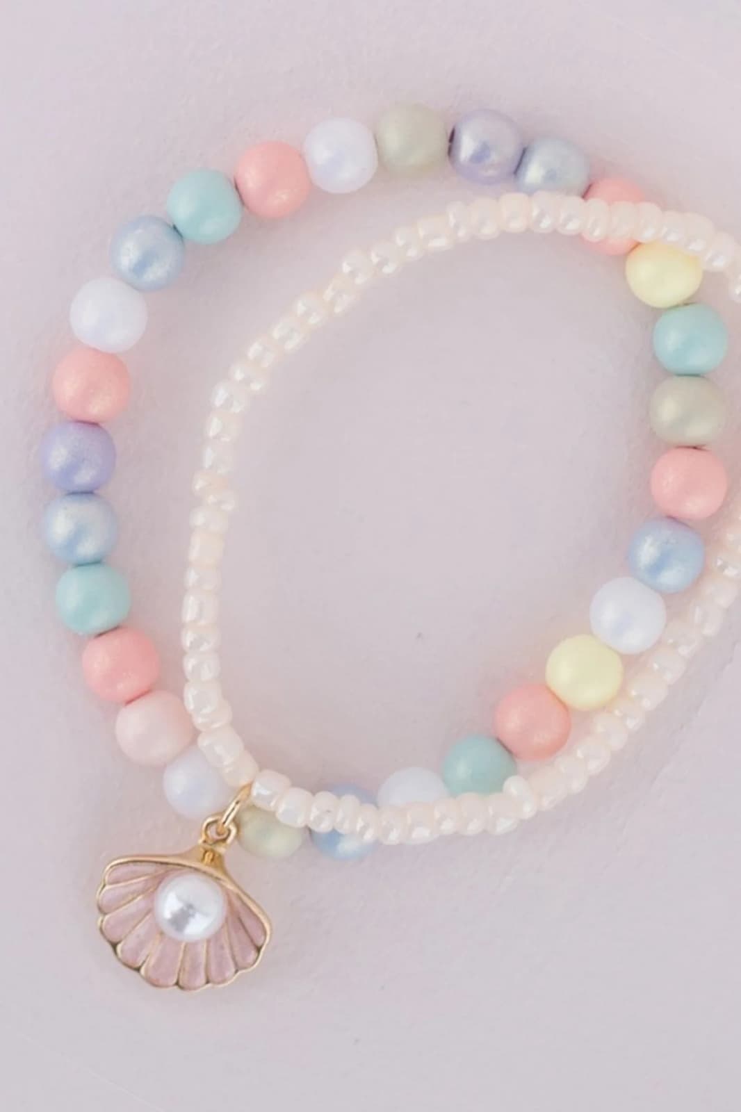 Great Pretenders - Boutique Pastel Shell Bracelet
