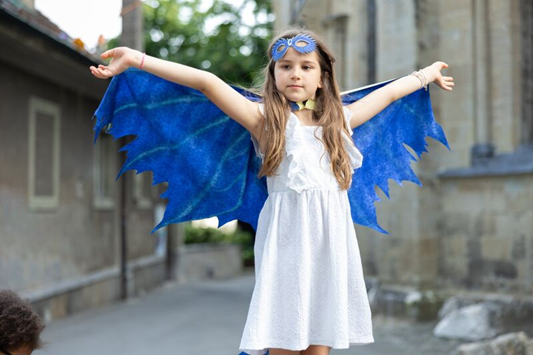 Great Pretenders - Celestial Dragon Jewel Soft Wings Size 4-6