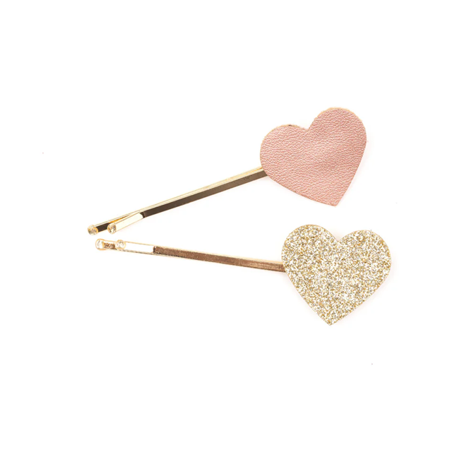 Great Pretenders - Boutique Matte Star or Heart Bobby Clips