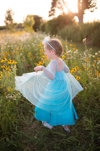 Great Pretenders - Ice Queen Dress with Cape - Size 5-6