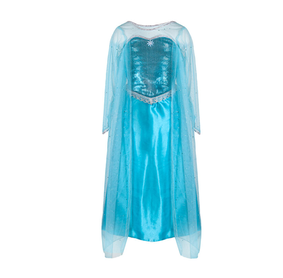 Great Pretenders - Ice Queen Dress with Cape - Size 5-6
