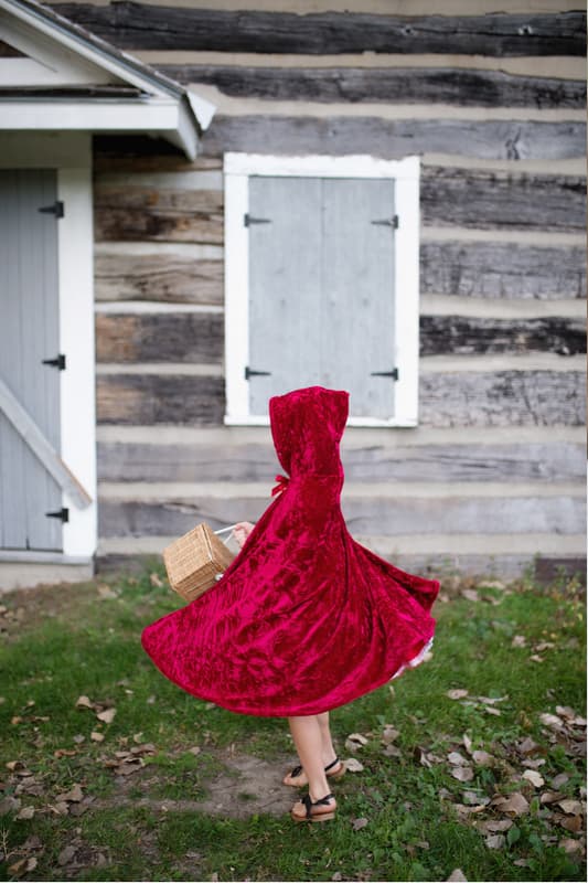 Great Pretenders - Little Red Riding Hood Cape - Size 3-4