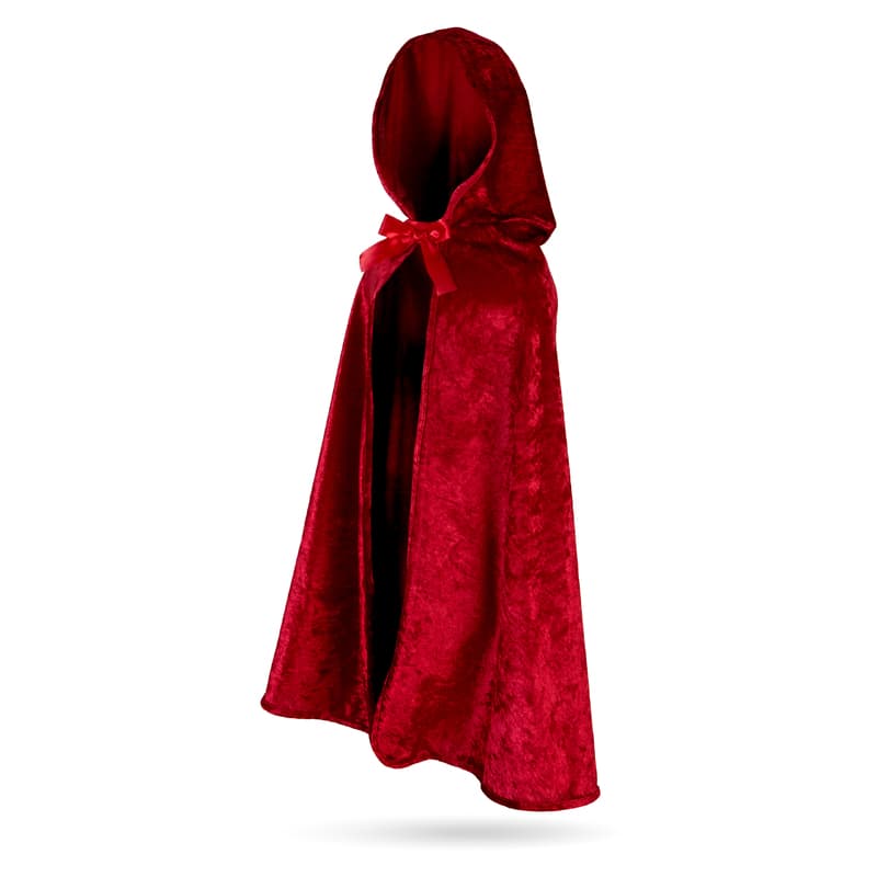 Great Pretenders Little Red Riding Hood Cape - Size 3-4