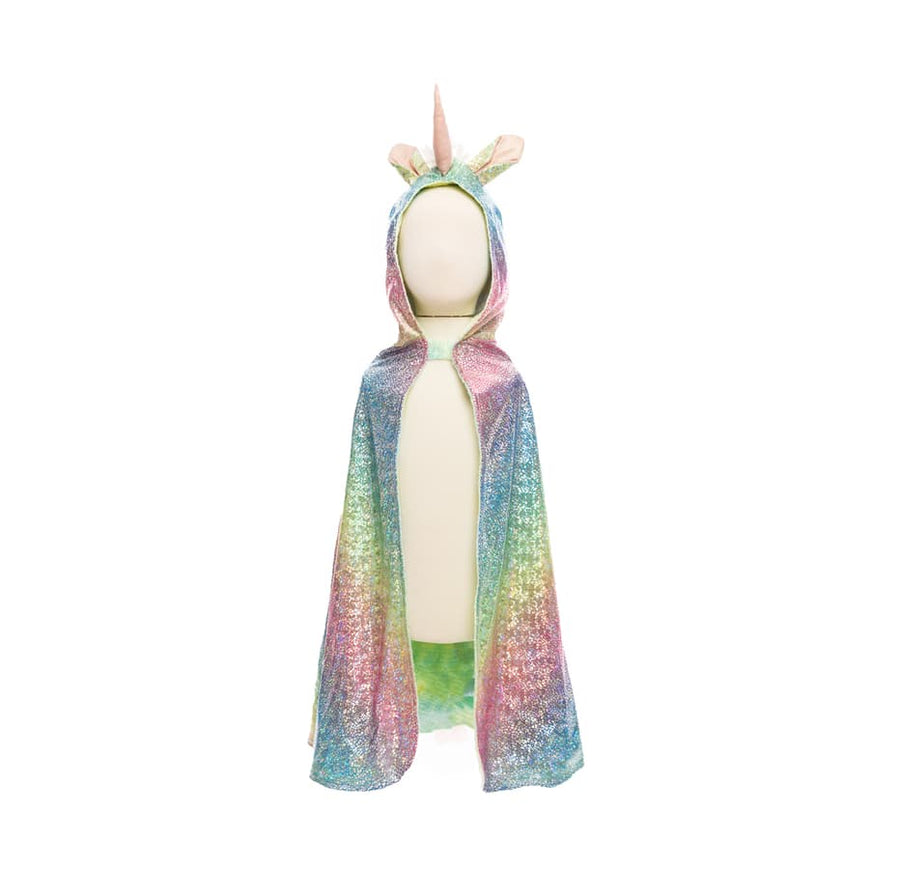 Great Pretenders - Reversible Rainbow Unicorn Dragon Cape