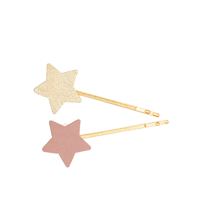 Great Pretenders - Boutique Matte Star or Heart Bobby Clips