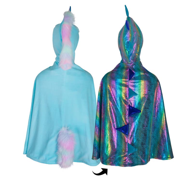 Great Pretenders - Reversible Unicorn Dragon Cape