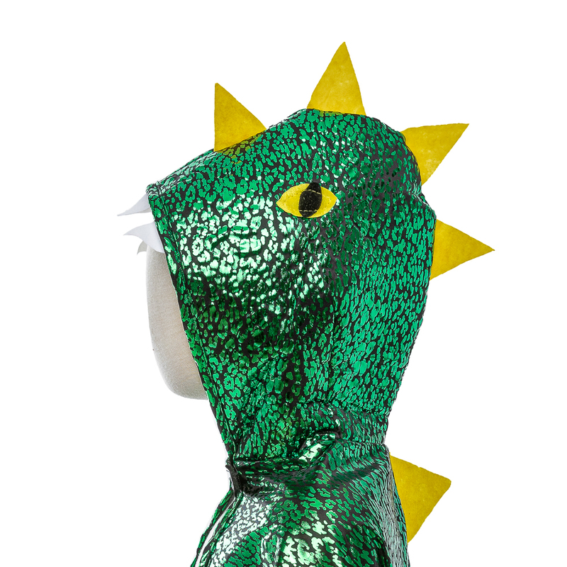 Great Pretenders - Metallic Green Dragon Cape - Size 2-3