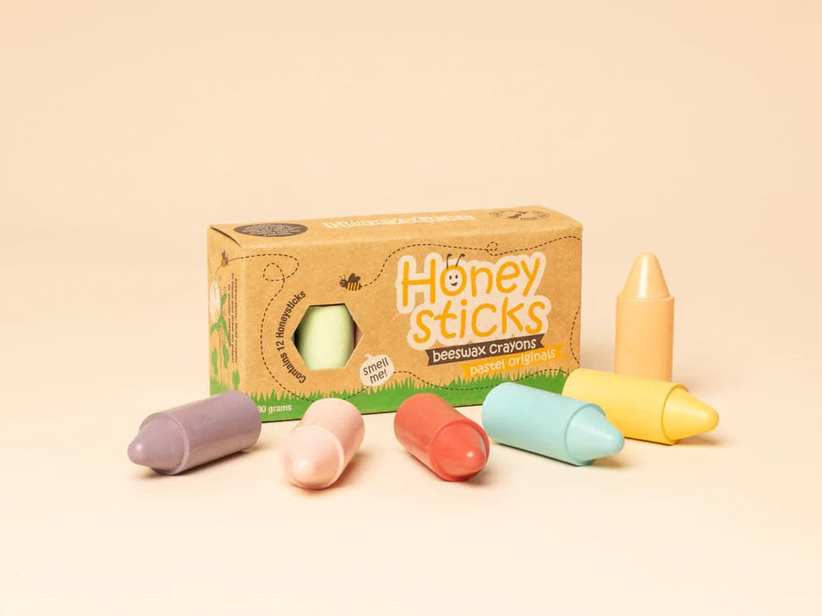 Honeysticks - Original Beeswax Crayons - Pastels