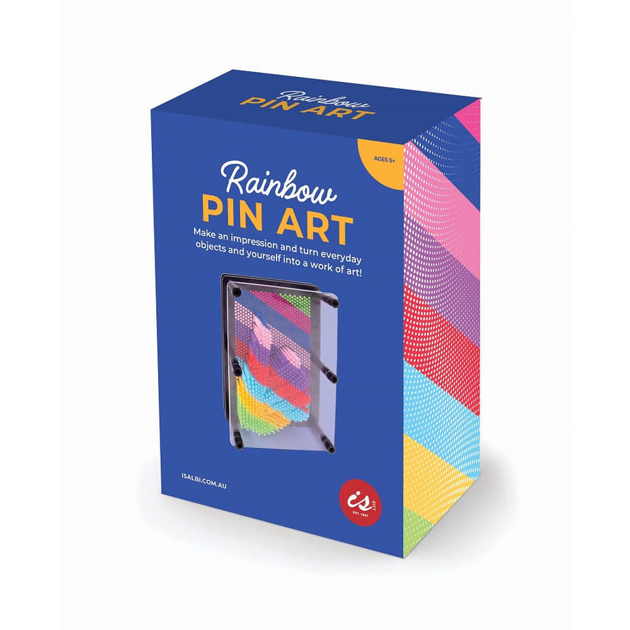 Isalbi Rainbow Pin Art in box