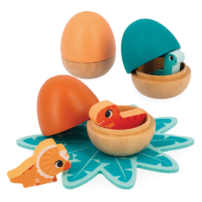 Janod - Dino Surprise Eggs