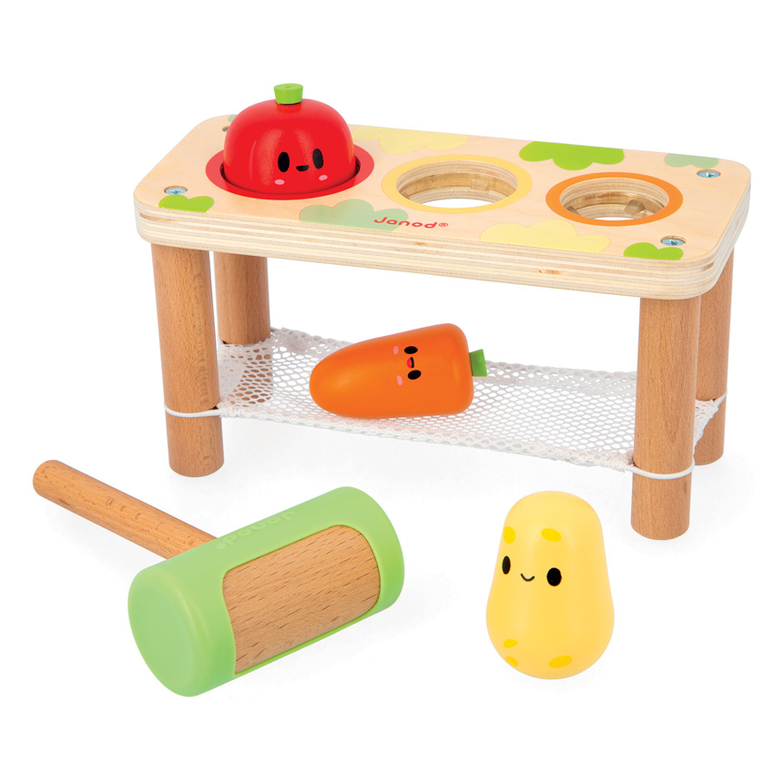 Janod - Tap Tap Vegetables