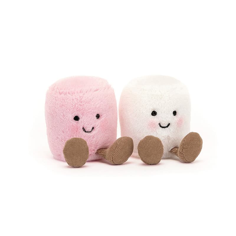 Jellycat - Amuseable Pink and White Marshmallows
