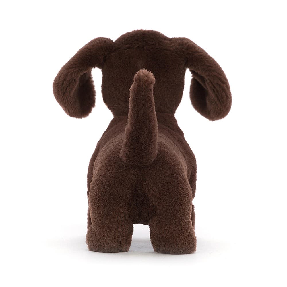 Jellycat Small Otto the Sausage Dog - back view