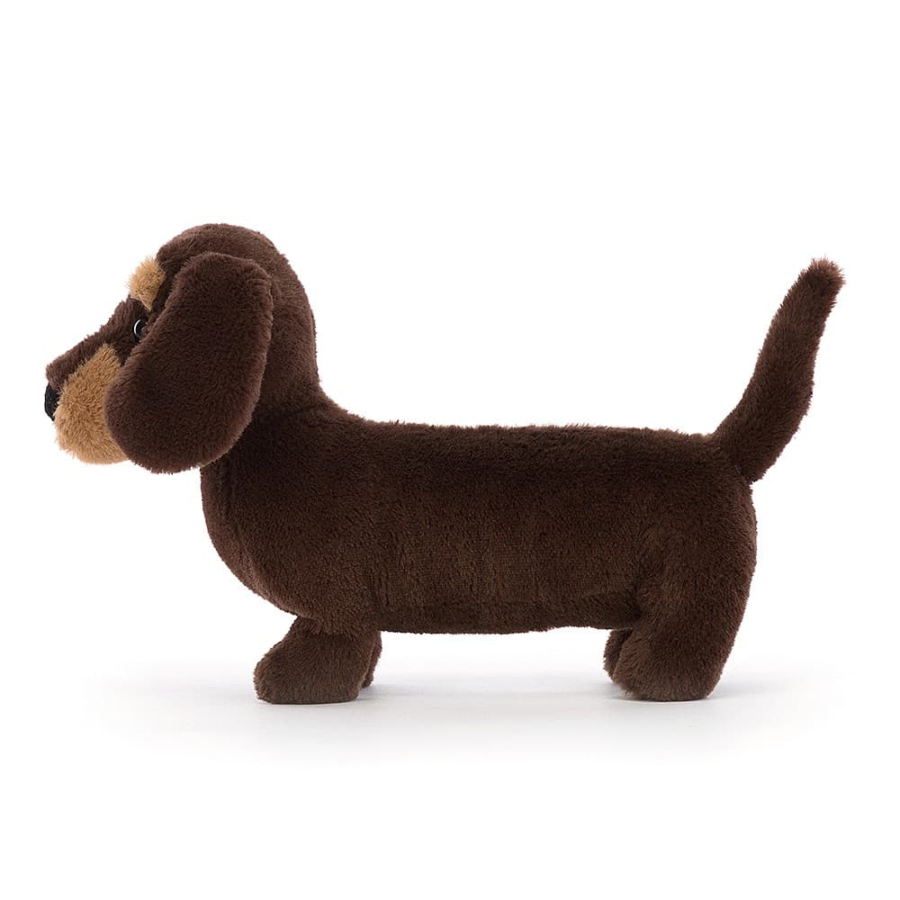 Jellycat Small Otto the Sausage Dog - side view