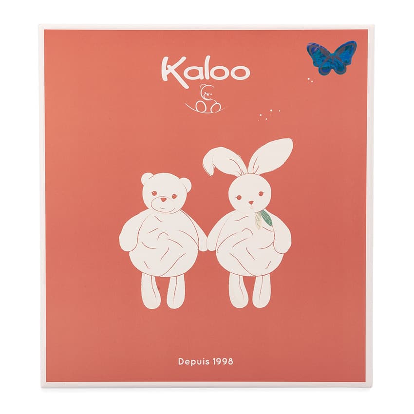 Kaloo Plume Doudou Bear Teal box