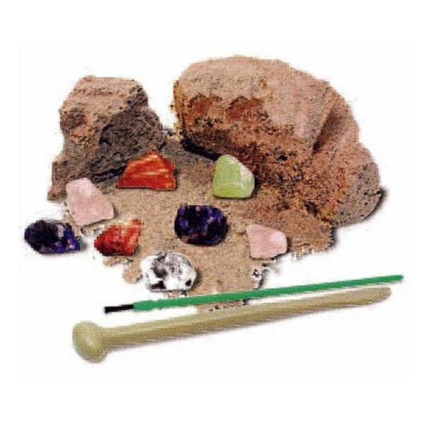 KidzLabs Crystal Mining Kit contents