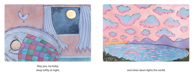 Kissed By The Moon - Board Book - Alison Lester