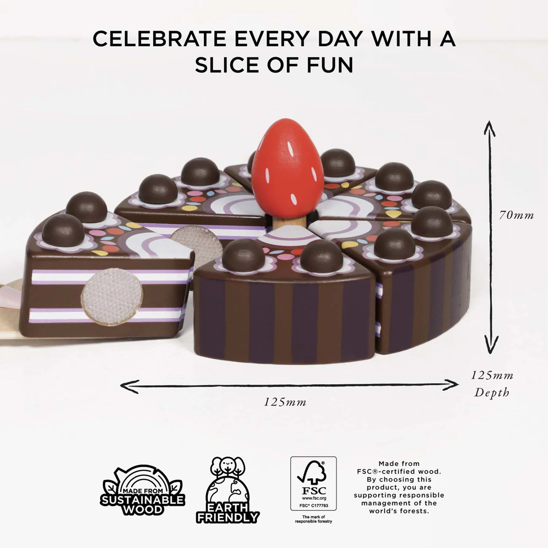 Le Toy Van - Chocolate Gateau Cake