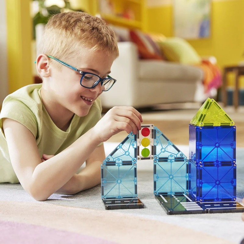 Magna-Tiles - Police Patrol - 20 Piece