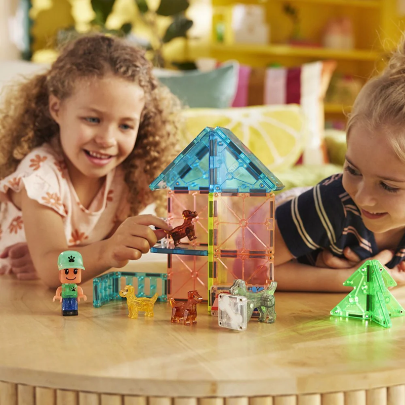 Magna-Tiles - Puppy Park - 27 Piece