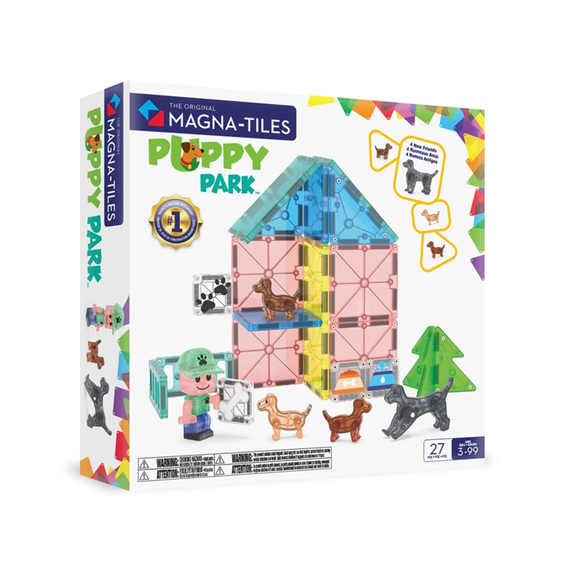 Magna-Tiles - Puppy Park - 27 Piece
