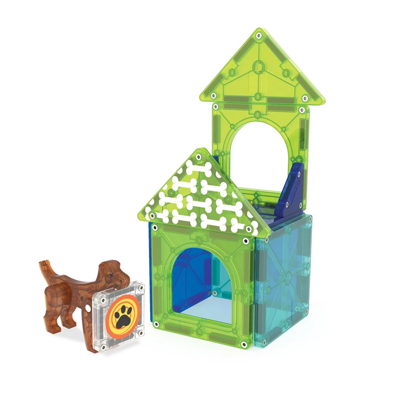 Magna-Tiles - Dog House 13 Piece