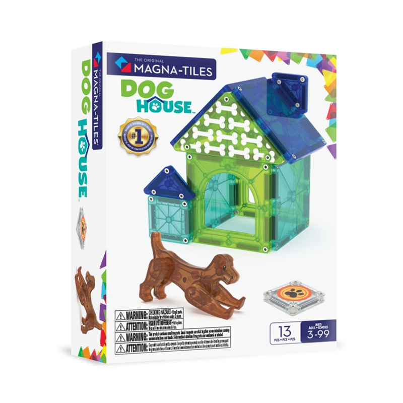 Magna-Tiles - Dog House 13 Piece