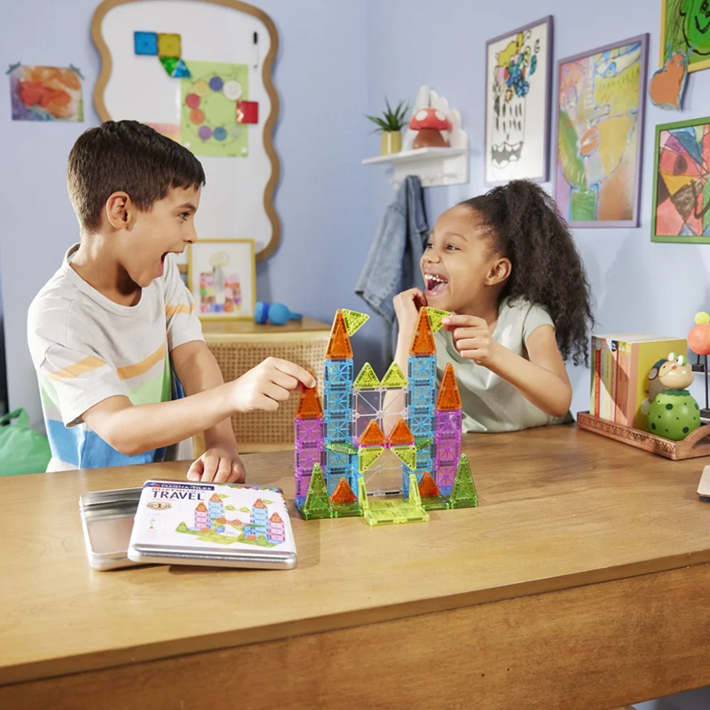 Magna-Tiles - microMAGS Travel 55 Piece Set Deluxe