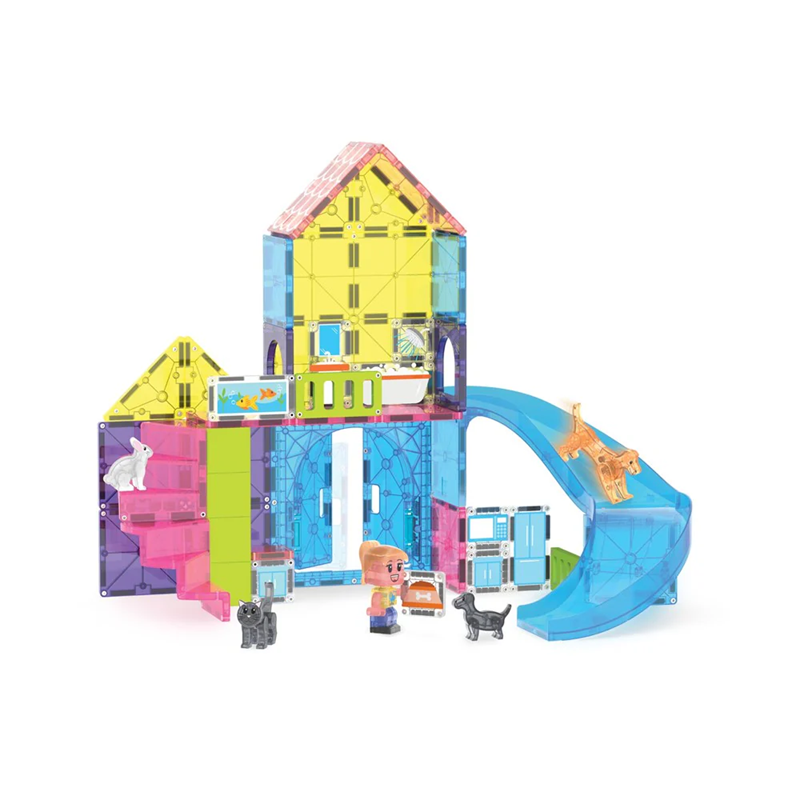 Magna-Tiles - Pet Playhouse - 50 Piece