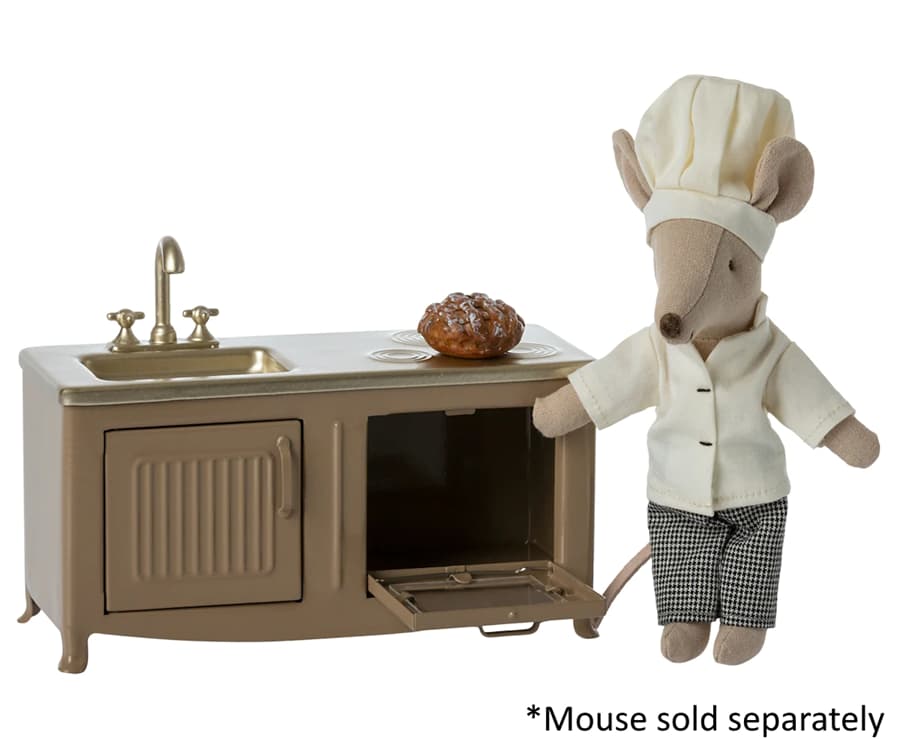 Maileg Light Brown Kitchen - Mouse NOT included